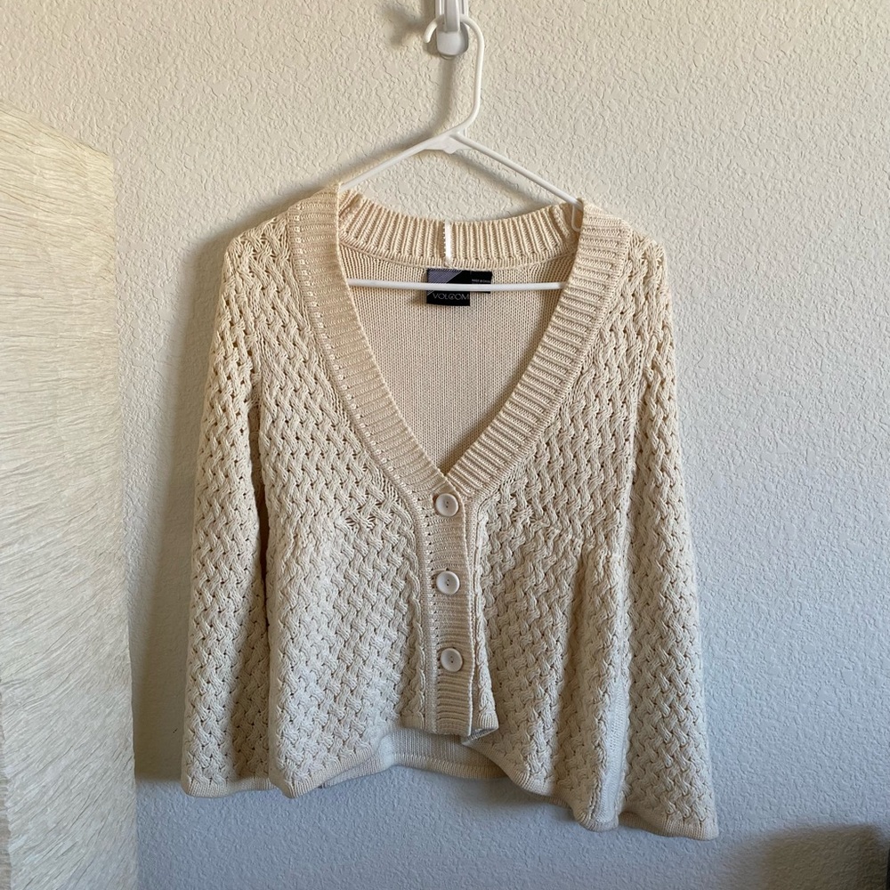 Volcom Crochet sweater